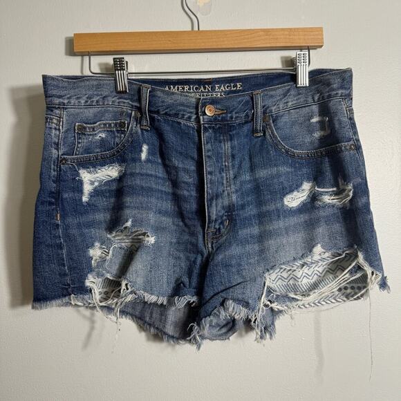 American Eagle Vintage Hi-Rise Festival Shorts - Picture 1 of 6